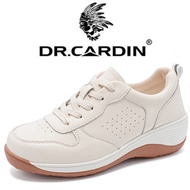 Women's Leather Boat Shoes - Casual Flat Shoes