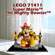 Lego Transparent Acrylic Display Box For Lego 71411 Super Mario The Mighty Bowser Popmart Figurine L