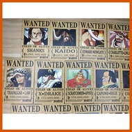 ◹ ◶ ✭ yonko + supernova 16pcs ref magnet collectibles, wanted poster set magnet, one piece