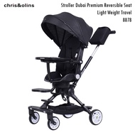 Chrisolins 8878 Stroller Dubai Reversible Light Travel