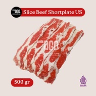 Daging Slice Shortplate U.S. / Yoshinoya Beef / Shabu, yakiniku, 500gr