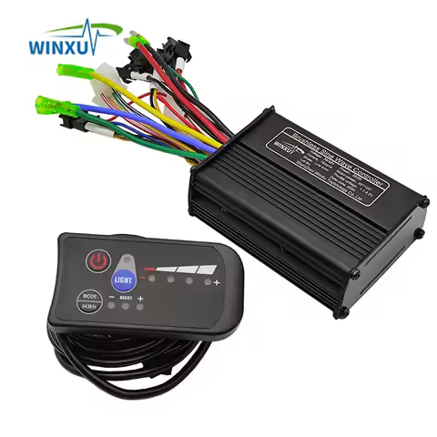 36V 48V 500W 25A Sine Wave Brushless Motor Driver Controller S810 810 LED Display Panel Set for Elec