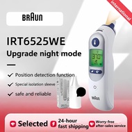 Braun Ear thermometer Gun 6520/6525 Baby Electronic thermometer Gauge With Night Mode