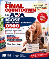📚 THE FINAL COUNTDOWN TO A*/A ⭐ — IGCSE  English First Language  0500 📚 | Exam Revision Guide 📝 | Pa