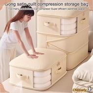 CHEESELY Compression Duvet Storage Bag, Self Compression Space Saving Clothes Quilt Storage Bag, Por