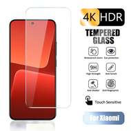 Tempered Glass For Xiaomi Redmi 13C A2 A2+ 12 12C A1 10A 10 10C 9T 9C 9A 8A 7A Note 13 12T 12S 12 11S 11 10 10S 9 9S 8 7 4G 5G Pro Pro+ Max Screen Protector Exposion-Proof HD Film