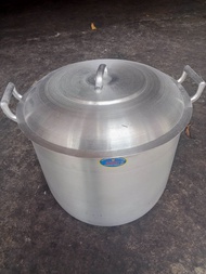 KALDERO BOILER (#2 43.3CM DIAMETER ( HEIGHT 37.3 CM  BIG SIZE & HEAVY DUTY ALUMINUM  GOOD FOR LOMI L