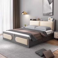 🇸🇬 ⚡ Storage Bed Frame Solid Wood Bed Frame Bed Frame With Mattress Queen/King Bed Frame