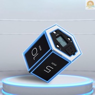 Multi-Hexagon Cube Timer Gravity Sensor Digital Timer with LED Screen Sound Alarm Silent Operation 1