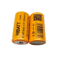 2pcs HIBATT IMR18350 18350 rechargeable lithium battery 3.7V 1300mAh