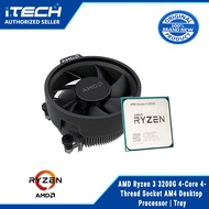 AMD Ryzen 3 3200G 4-Core 4-Thread Socket AM4 Desktop Processor | Tray