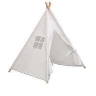 Space-saving Kids Tent Children Play Tent Foldable Kids Playhouse Tent Easy Assembly Triangular Toy Tent for Girls and Boys Small Size Fun Indoor Playtime