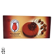 Tulip Milk Chocolate Compound 225g Coklat Susu Compound