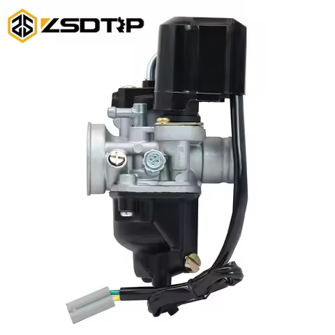 ZSDTRP Motorcycle Carburetor 12mm PHVA 12QD for Piaggio Zip Base SSL 25 50 2 SP Fastrider 50