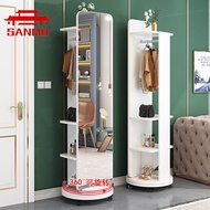 Mirror Full Length With Storage Wall Mirror Dressing Mirror Full Body Mirror Household Fitting Mirro