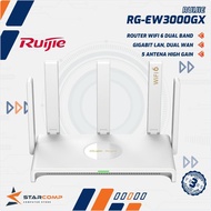 Ruijie RG-EW3000GX Wi-Fi 6 Dual-Band Gigabit Mesh Router