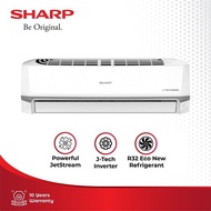 AC Sharp inverter 1/2 Pk Gratis pasang