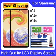 For Samsung Galaxy A04 A04e A04s LCD Display Touch Screen Replacement