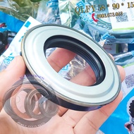 [01cái] Phốt máy cày xới đất YEI QA 58*90*19 | Phớt xới lăn 58*90*15  phụ tùng phớt giàn xới cỏ máy 