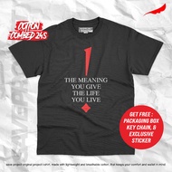 NEWEST T-SHIRT ARIEL NOAH/T-SHIRT THE MEANING YOU GIVE THE LIFE YOU LIVE/S QUOTES T-SHIRT ARIEL NOAH