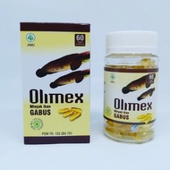Olimex Minyak Ikan Gabus Kapsul Albumin Ikan Gabus kapsul Kutuk
