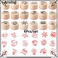 ARREBUL 6pcs/set Blessing Greeting Words DIY Albums Stationery Happy Birthday Painting Drawing Suppl