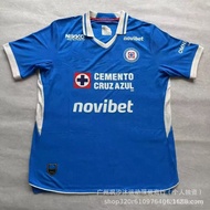 2526 Club Mexican League Uniform Chews Toluca America Blue Cross Tiger Jersey I8NG