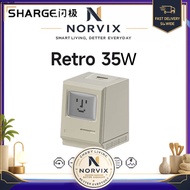 Norvix SHARGE 35W GaN Fast Charger PD 30W Portable Mini Adapter USB-C Fast Charging for Mobile Phone