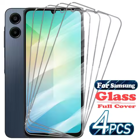 1/4PCS For Samsung A06 Glass Samsung Galaxy A06 Tempered Glass Protective Full Cover HD 9H Screen Pr