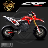 Decal Crf 150L Fullbody Sticker Sticker Sticker Motor CRF 150 L