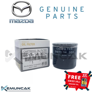 (100% Genuine) Mazda OIL FILTER B6Y114302A - Mazda 2 Mazda 3 RX-8 1.3cc 1.5cc 1.6cc non-SkyActiv mod