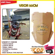 Universal Visor 50cm aws windshield v1 50cm aws