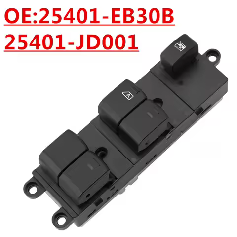 OE:25401JD001 Power Window Master Control Switch For Nissan Qashqai J10 JJ10 2.0 dCi 4WD Navara D40 