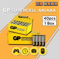 GP SUPERCELL Super Heavy Duty AA/AAA 1.5V Battery Batteries 1 BOX ONLY/Bateri GP SUPERCELL 1 KOTAK