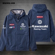 Kawasaki Kawasaki Motorcycle Fan Casual Hooded Jacket Racing Cycling Clothing Overalls Jacket Clothe