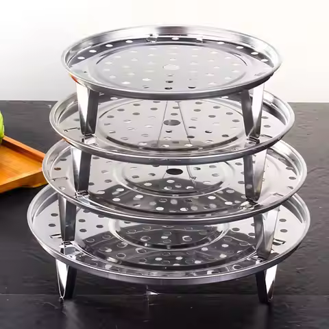 5 Sizes Steamer Stainless Steel Basket Instant Pot Egg Steamer Rack Set Kitchen Dining Instant Pot A