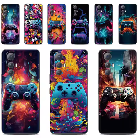 Game Controller Back Cover For Sony Xperia 10 1 VII VI 5 II III IV V 2023 XZ5 XZ4 XZ3 XZ2 Compact XA