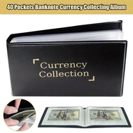 A Currency Collection Album With 40 Pockets, A Cash Deposit Book, A Deposit Folder, A Cash Book, A N
