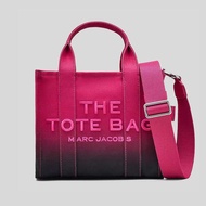 MARC JACOBS The Ombre Coated Canvas Small Tote Bag Black/Hot Pink 2P4HTT051H03