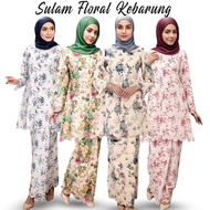 Cotton Kasturi Lasya Kebaya Pario Baju Batik Perempuan Kurung Raya Moden Tunang Muslimah Wear