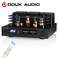 Nobsound A4 HiFi Bluetooth 5.0 Tube Amplifier COAX/OPT Integrated Audio Amp USB Player 200W