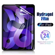 iPadPro 1-2Pcs 9D Anti Blue Light Hydrogel Film For iPad Pro 9.7 10.5 11 12.9 inch 2018 2020 2021 2022 Explosion-proof Tablet Screen Protector Matte Frosted And HD Clear Soft Film