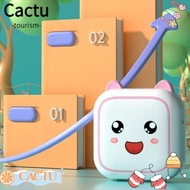 CACTU Mini Printer, Wirelss Cute Smile Portable Printer, Photo Text Bluetooth Travel Recorder