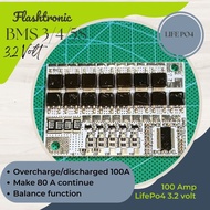 BMS 3S 4S 5S Lifepo4 3.2 100 AmpereVOLT