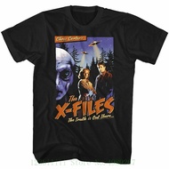 the x-files tv show Men's Casual T-Shirt Short Sleeve Black Hipster Style