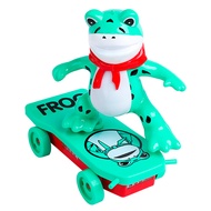 ของเล่นสเก็ตบอร์ดไฟฟ้า Froggie Flip สําหรับเด็กอายุ 2 ปีขึ้นไป โมเดลรถสเก็ต Spiderman ที่ไม่แยกเพศ วัสดุพลาสติก