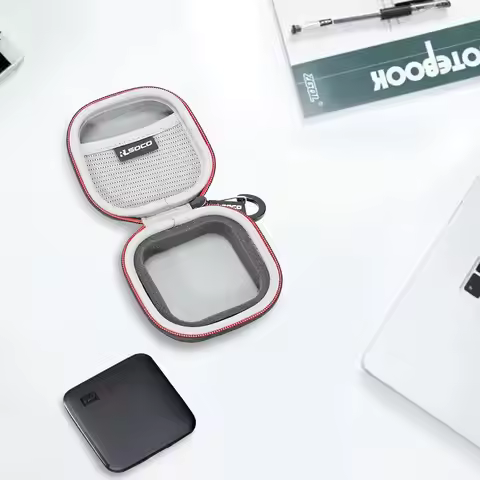 Hard Shell Cover Case for WD 1TB/2TB Elements SE Portable SSD External Solid State Drive, EVA Shockp