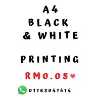 A4 Black & White-Cheap Printing Service