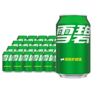 Coca-Cola Sprite Refreshing Lemon Flavor 330ml Can Carbonated Drink