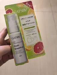#23旋轉生日慶  Gatsby 口罩噴霧 葡萄柚香味 日本製